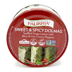 Paliriria Sweet and Spicy Dolmades (Stuffed Grapeleaves), 280gr