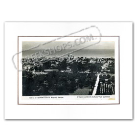 Vintage Greek City Photos Peloponnese - Corinthia, Xilokastro, city view (1936)