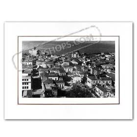 Vintage Greek City Photos Peloponnese - Achaia, Patras, city view (1950)