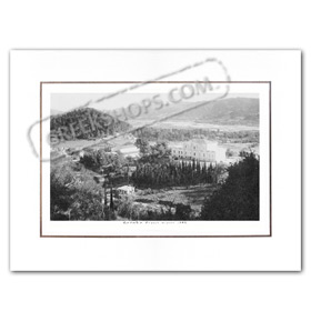 Vintage Greek City Photos Peloponnese - Helia, Olympia, City view (1950)