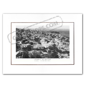 Vintage Greek City Photos Peloponnese - Messinia, Kyparissia, Ano Poli (1952)
