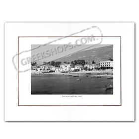 Vintage Greek City Photos Peloponnese - Arcadia, Paralio Astros, City view (1951)