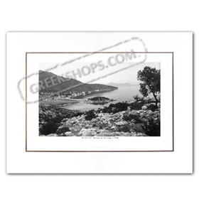 Vintage Greek City Photos Peloponnese - Argolida, Methana, city view (1950)