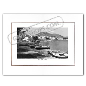 Vintage Greek City Photos Peloponnese - Argolida, Ermioni, port view (1964)
