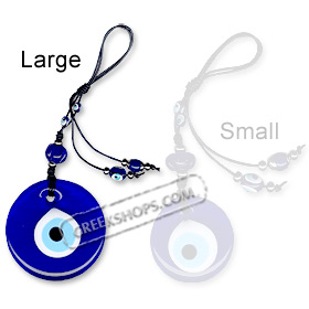 Small Blue Evil Eye Decorative Charm 121118C