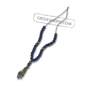 Wearable Worrybead Necklace 140851 Blue