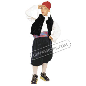 Miaoulis Costume for Boys ages 4-14 Style 218903