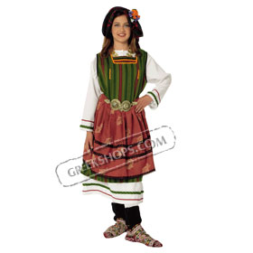 Thrace Metaxades Woman Costume Style 330017