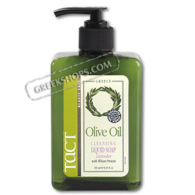 Tact Pure Olive Oil Liquid Soap Lavender with Wheat Protein (8.45oz)