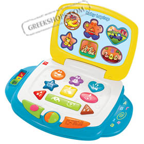 Baby's Greek Learning Laptop (Age 12 mos+)