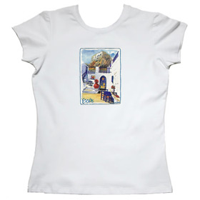 Greeek Islands Womens Tshirt Style 66b