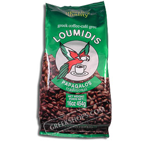 Coffee Loumidis Black - Net Wt. 16oz (454 gr)