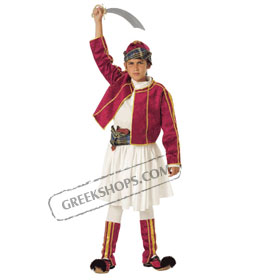 Athanasios Diakos Costume for Boys ages 4-14 Style 644002