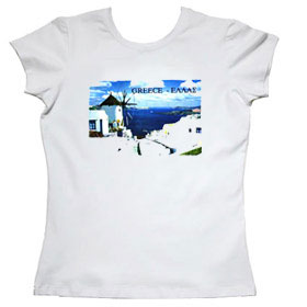 Greeek Islands Womens Tshirt Style 64b
