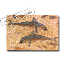 Picture Magnet : Minoan Dolphin Fresco
