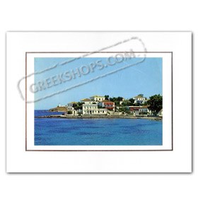 Vintage Greek City Photos Attica - Saronic Gulf Islands, Spetses St. Mamantos (1970)
