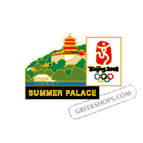 Beijing 2008 Summer Palace Pin