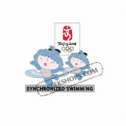 Beijing 2008 BeiBei Synchronized Swimming Pin