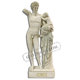 Hermes Statue (15")