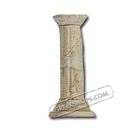 Candle Stick Holder -  Ancient Greek Column (9") (Clearance 40% Off)
