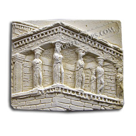 Ancient Greek Erechtheion Magnet
