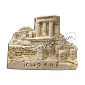 Ancient Greek Cnossos Place Magnet
