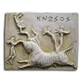 Ancient Greek Bull of Sport Magnet