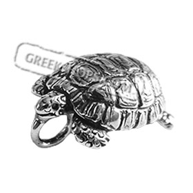Sterling Silver Pendant - Turtle (18mm)