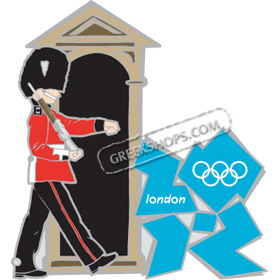London 2012 Palace Guard Pin