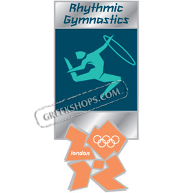 London 2012 Rhythmic Gymnastics Pictogram Pin