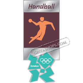 London 2012 Handball Pictogram Pin