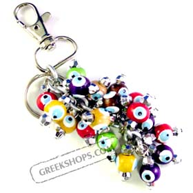 Colorful Evil Eye Keychain MK3060