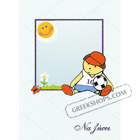 A Boy - Mini Greeting Card