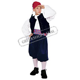 Miaoulis Costume for Boys Size 6-14 Style 644047