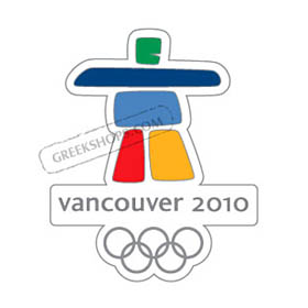 Vancouver 2010 Cut-Out Logo Pin