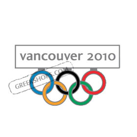 Vancouver 2010 Olympic Rings Pin