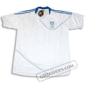 Greek National Team World Cup 2010 Home Game Jersey Replica - ADULT Special 30% Off