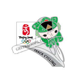Beijing 2008 Nini Track Cycling Olympic Sports Pin