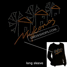 Metal Studded Long Sleeve Shirt - Mykonos Style T5675