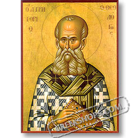 St. Theodore (7.5x10") Hand-made Icon