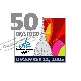 Torino 2006 50 Days To Go Pin