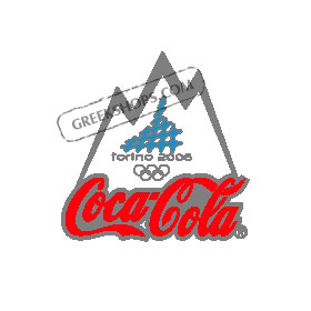 Torino 2006 Coca Cola Snow Mountain Pin