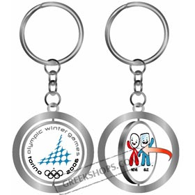 Torino 2006 Mascot Spinning Keychain
