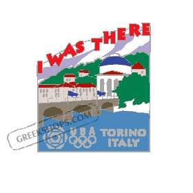 Torino 2006 USOC I Was There Pin