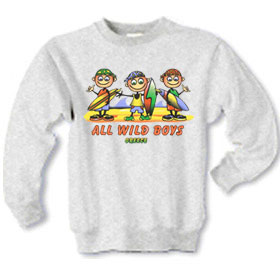 Children's All Wild Boys Sweatshirt Style D591