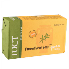 Tact Pure Olive Oil Soap with Calendula Extract (4.41oz)