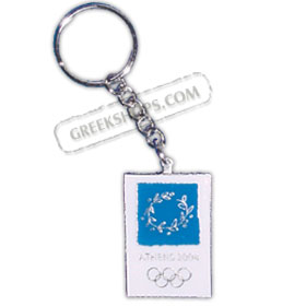 Key Chain Athens 2004 Games Logo Color -  SALE! 