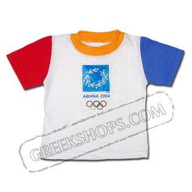 Athens 2004 Toddler Tricolor Tshirt