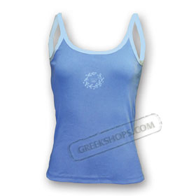 Athens 2004 Wreath 5rings Junior  Spaghetti Strap Tank Top