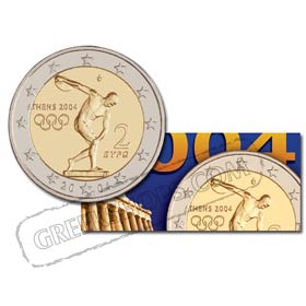 Athens 2004 2 € Olympic Coin